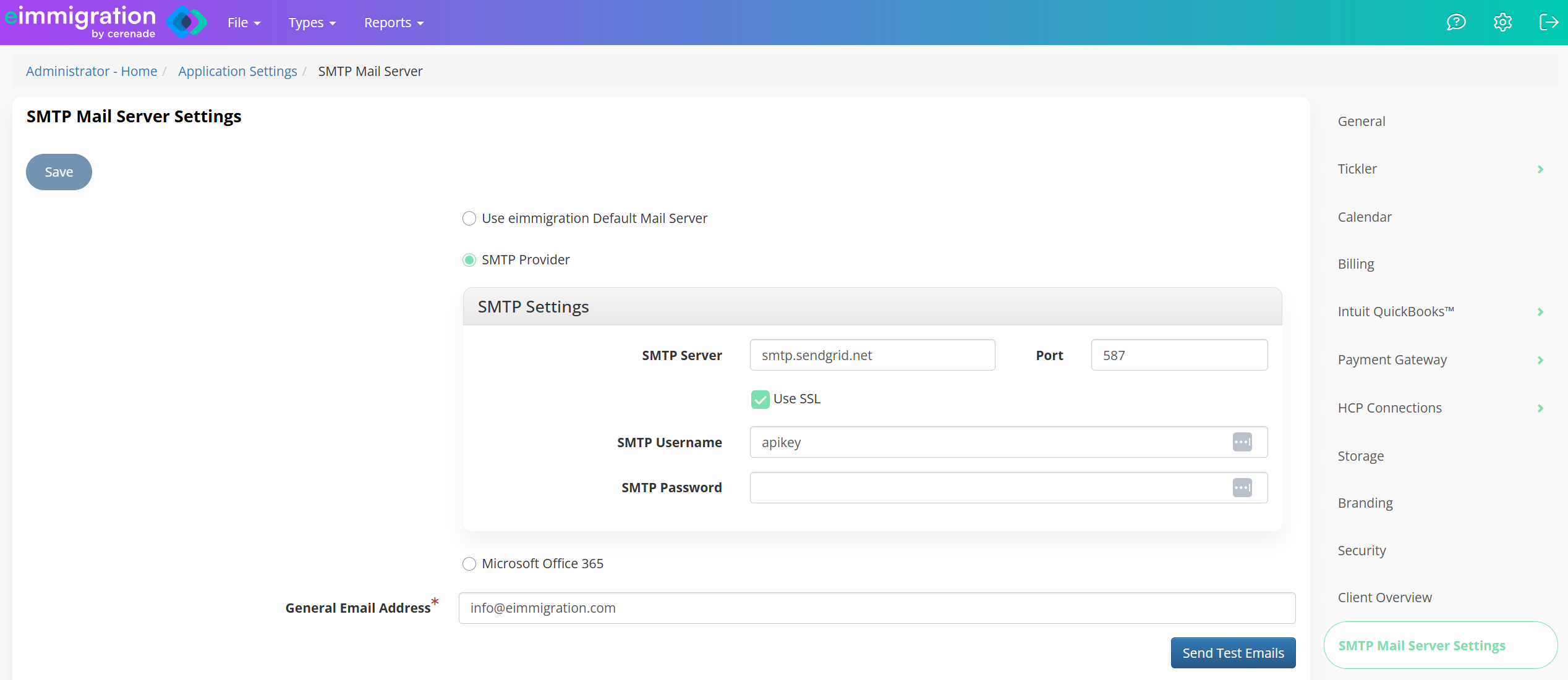 OAuth2.0 Settings